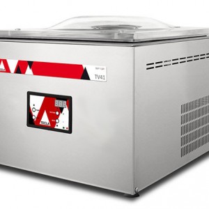 Macchina sottovuoto a campana uso domestico professionale TV 41: vista frontale.