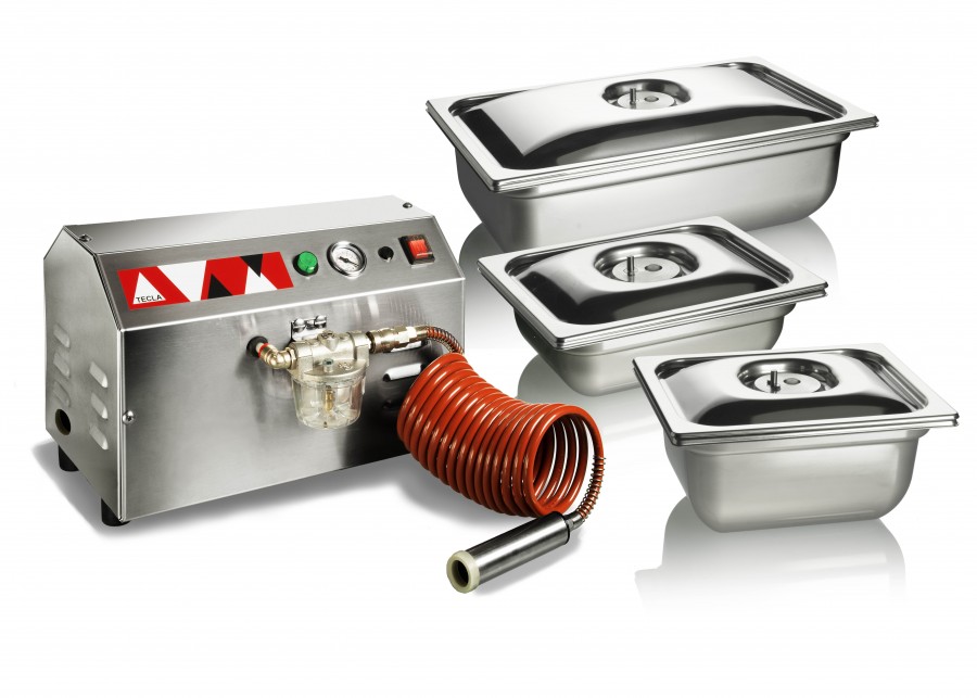 Gastrovac 10 Turbo con contenitori Vacuum Box