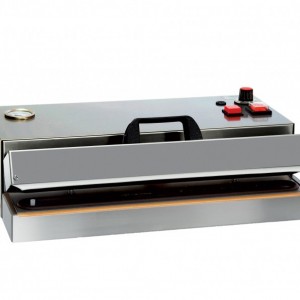 Vacuum 12 machine sous vide professionnelle à aspiration externe Made in Italy avec barre de soudure 38 cm et structure en acier inoxydable